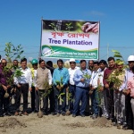 Tree Plantation at Rampal Power Project Site on 31.10.2018